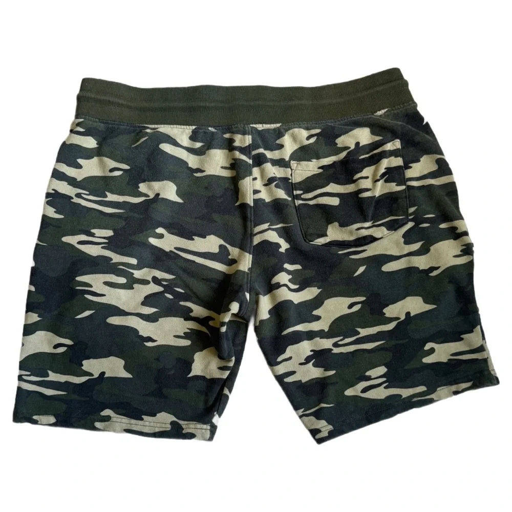 True Religion Camouflage Drawstring Men’s Shorts Size XXL - Picture 2 of 6